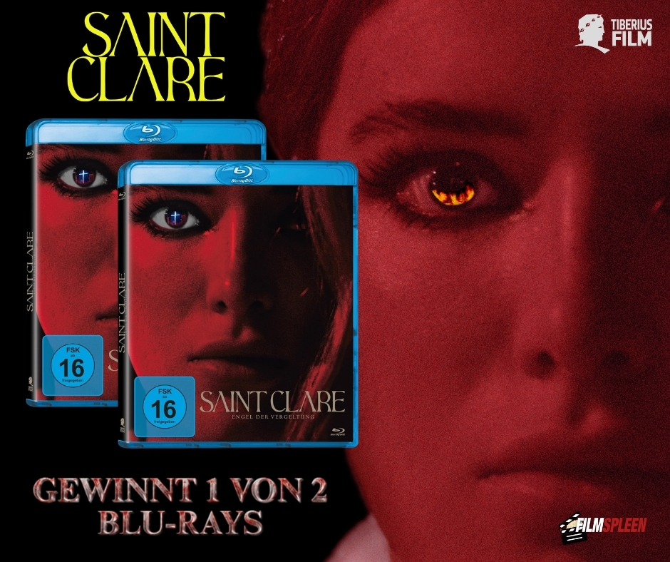 filmspleen - 1 von 2 Blu-rays des Films "SAINT CLARE – ENGEL DER VERGELTUNG."