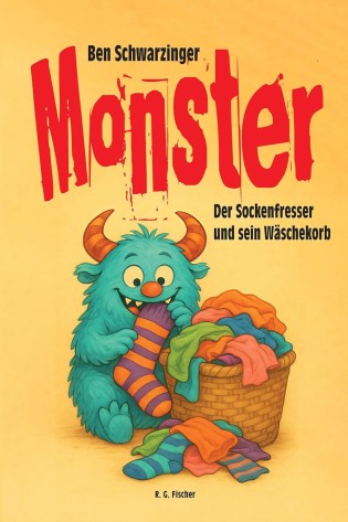 genussmaenner.de - Ein Exemplar des Buches "Monster" Der Sockenfresser und sein Wäschekorb