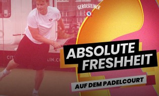 Gerolsteiner - 200 x 2 Tickets für das Padel Community Event in Köln am 14.08.2026 + Goodie-Bag + Verpflegung