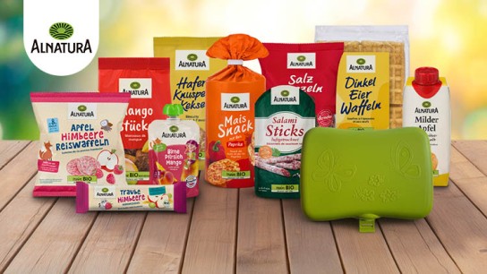 Globus - 10 x 1 Produktpaket von Alnatura für Weltentdecker