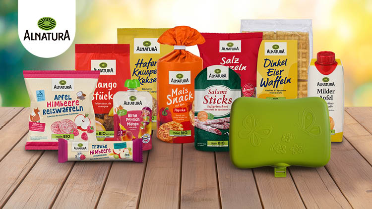 Globus - 10 x 1 Produktpaket von Alnatura für Weltentdecker