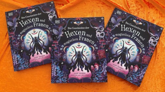 GNZ - 3x1 spannendes Sachbuch „Die Geschichte der Hexen und magischen Frauen“ für Kinder