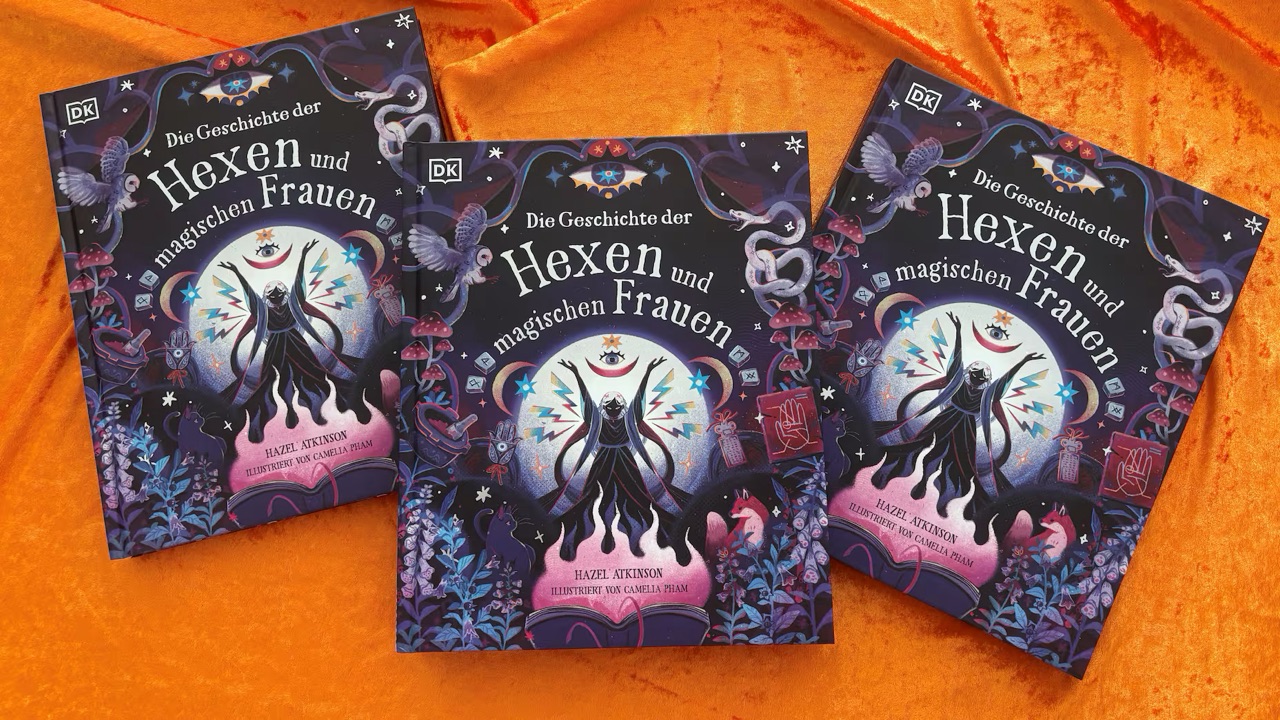 GNZ - 3x1 spannendes Sachbuch „Die Geschichte der Hexen und magischen Frauen“ für Kinder