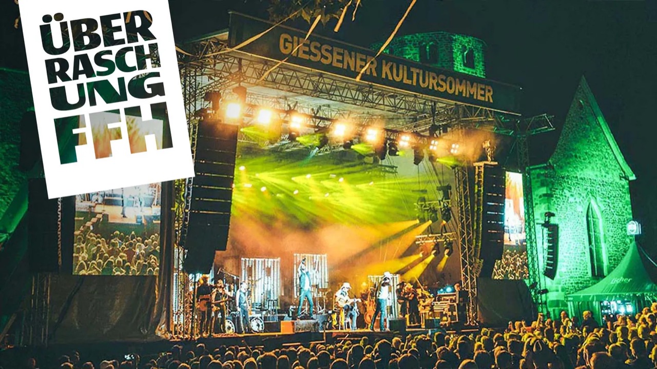 HIT RADIO FFH - 2 VIP-Tickets inklusive Parkplatz, Zugang zur VIP-Lounge und Essen und Trinken zum Gießener Kultursommer