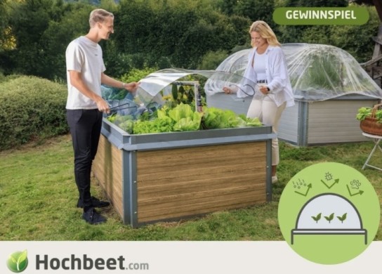 Hochbeet.com - ein Hochbeet Schutz-Set im Gesamtwert von € 227