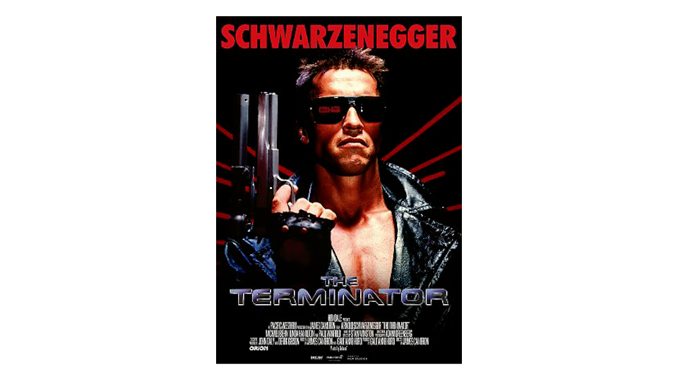 kinowetter - Gerollte Plakate zum Film "Terminator"