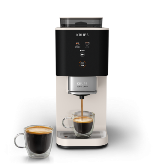 Krups - 1 x den Krups Coffee Crush Espresso-Kaffeevollautomaten