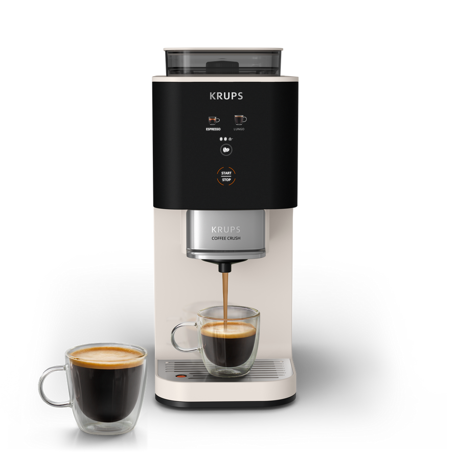 Krups - 1 x den Krups Coffee Crush Espresso-Kaffeevollautomaten