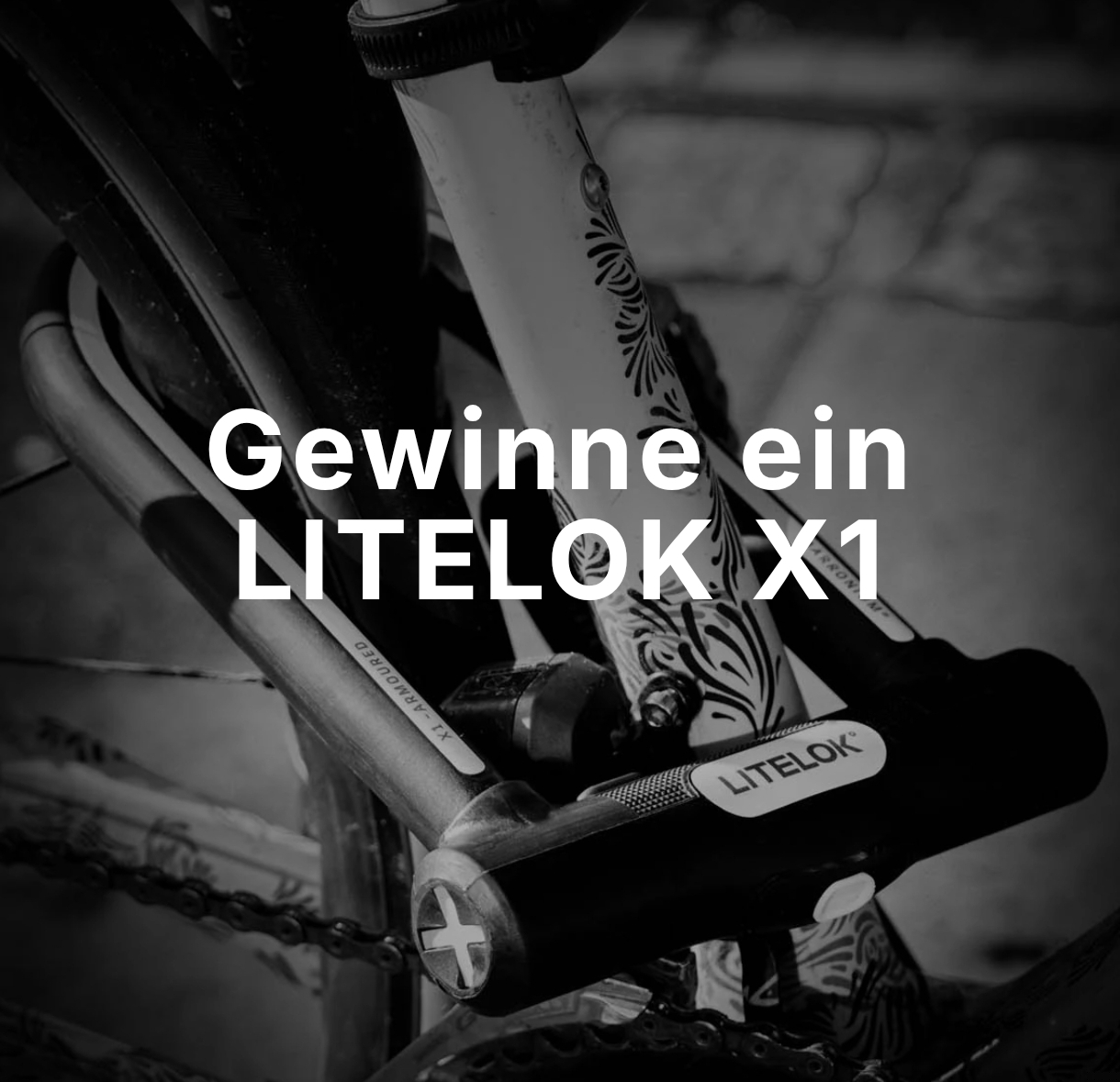 LITELOK - Monatliche ein Fahrradschloss "LITELOK X1"