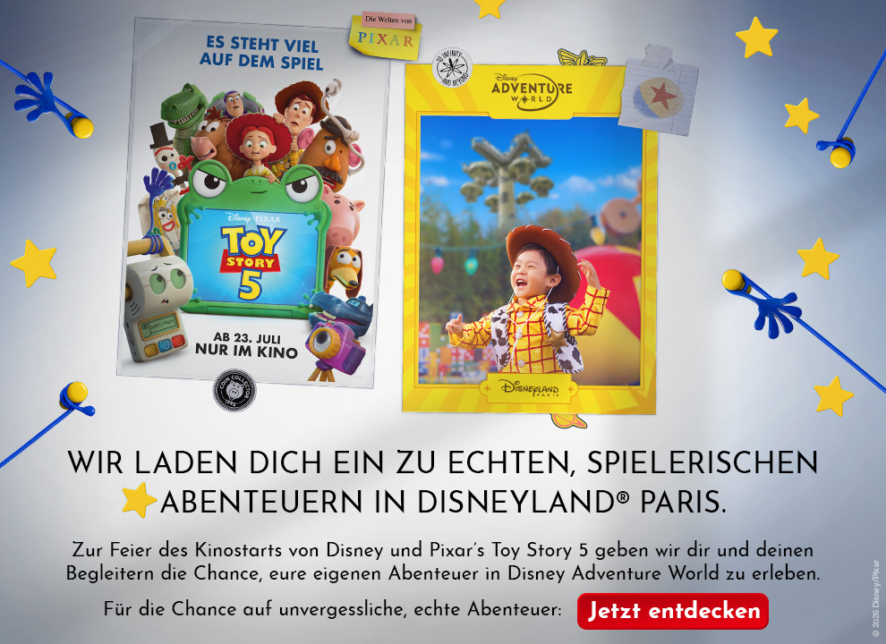 Mathäser - Ein unvergessliches Abenteuer in Disneyland Paris für 4 Personen mit 2 Übernachtungen