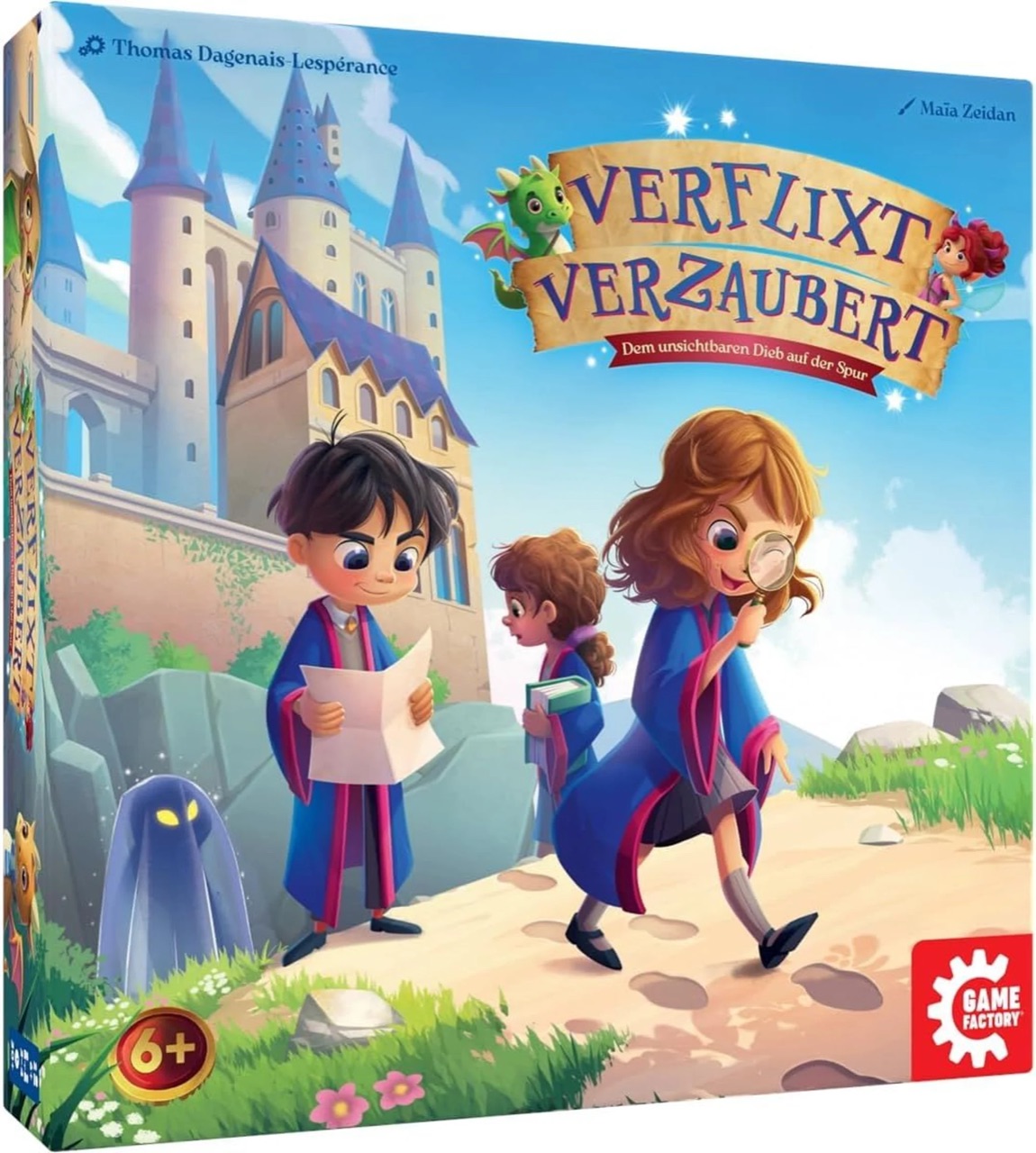 Mitteldeutsche Zeitung - 3x1 lustiges Brettspiel für Familien „Verflixt verzaubert“ - Detektivspiel