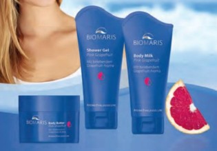 MLB Verlag - 8 x 1 Kosmetikset aus der AromaThalasso Linie "Pink Grapefruit" von Biomaris
