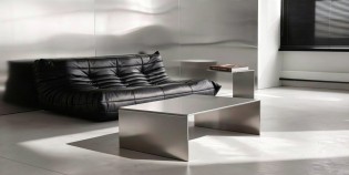 MO INTERIORS - Ein Couchtisch, BRUSHED C LONG