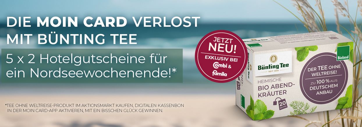 Moin Card - 5 x 2 Übernachtungen für 2 Personen im "Hotel Graf Bentinck" in Dangast an der Nordsee (Produktkauf)