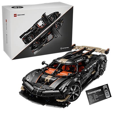 Motorsport XL - Einen LEGO Technic Koenigsegg Sadair’s Spear