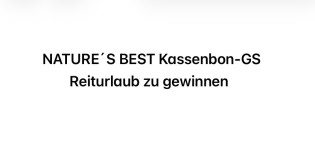 naturesbest-pferd.de - 1 x Reiturlaub am Meer / 1 x NATURE´S BEST Starterset inklusive eines Futtergutschein / 1 x Futterpaket von NATURE´S BEST