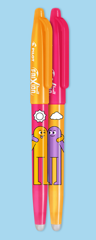 PilotPen - 10 FriXion Pool Party Collector Sets inklusive passende Pool Party Trinkbecher