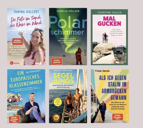 Reisen Reisen - 4 Pakete mit jeweils 4 Büchern