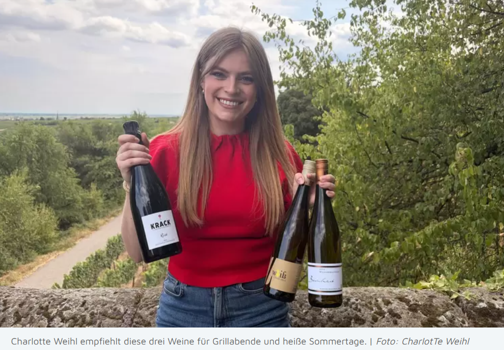 Rheinpfalz - Ein sommerliches Weinpaket im Wert von rund 50 €