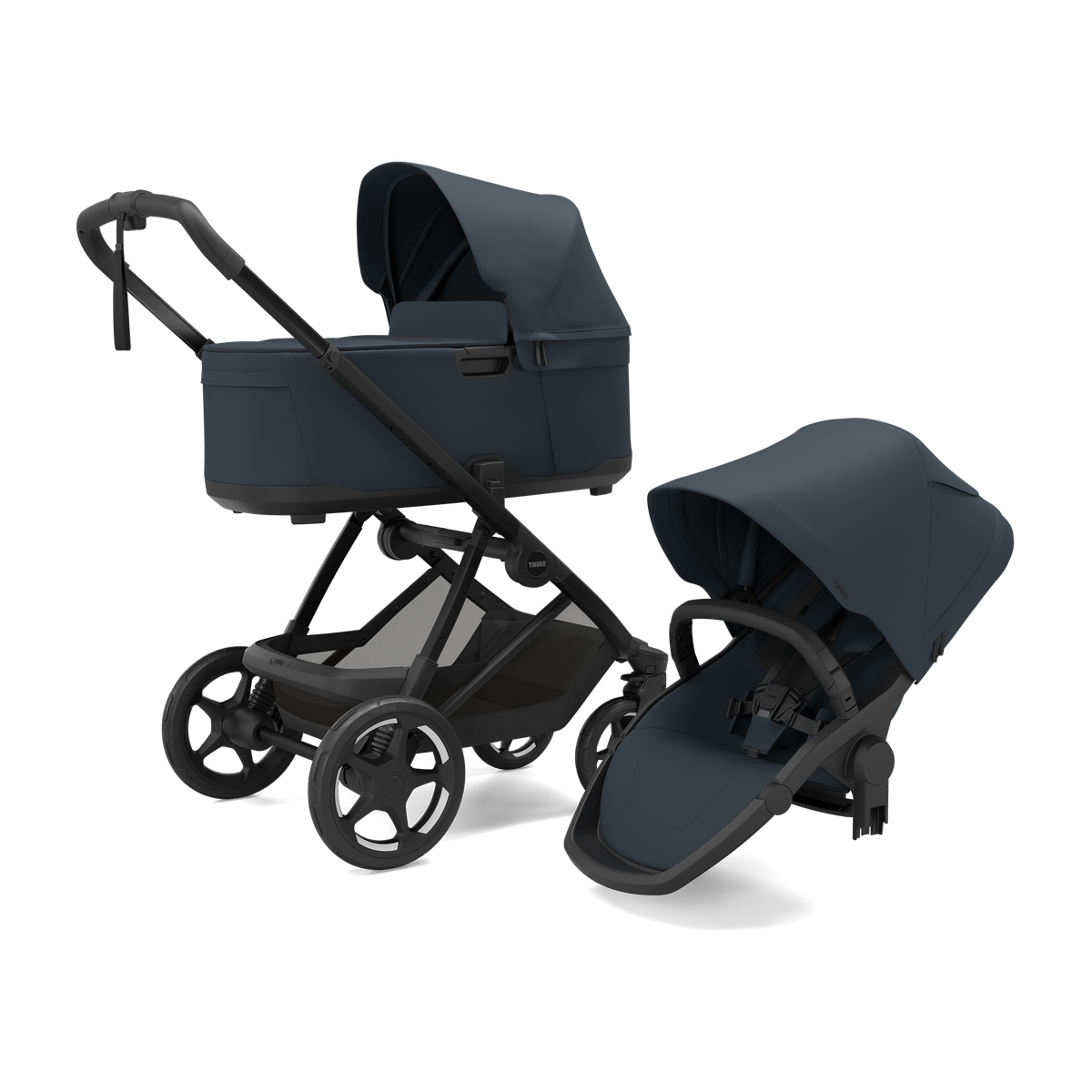 Rock my Sleep - 1x THULE Charm Kinderwagen + Schlaf-Gut-Set (Wert des Wagens ca. 1.300 €) sowie 2x ein Schlaf-Gut-Set