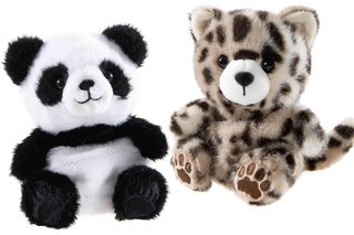 Ruhrpottkids - Kuscheltiere: 1 x Panda, 1 x Leo und 1 x Maus