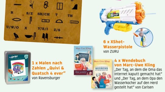 Sailer Verlag - 6 x 1 Wasserpistole 