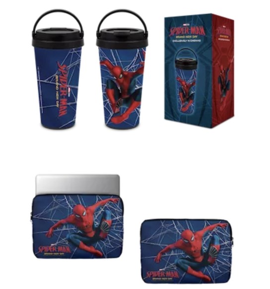 SHOCK2 - 1x 2 Kinogutscheine sowie ein exklusive Fan-Package bestehend aus: Spider-Man Projektor_Pen, Spider-Man Notebook, Spider-Man Laptophülle, Spider-Man Squishy, Spider-Man Drink-Bootle und ein Spider-Man Regenschirm