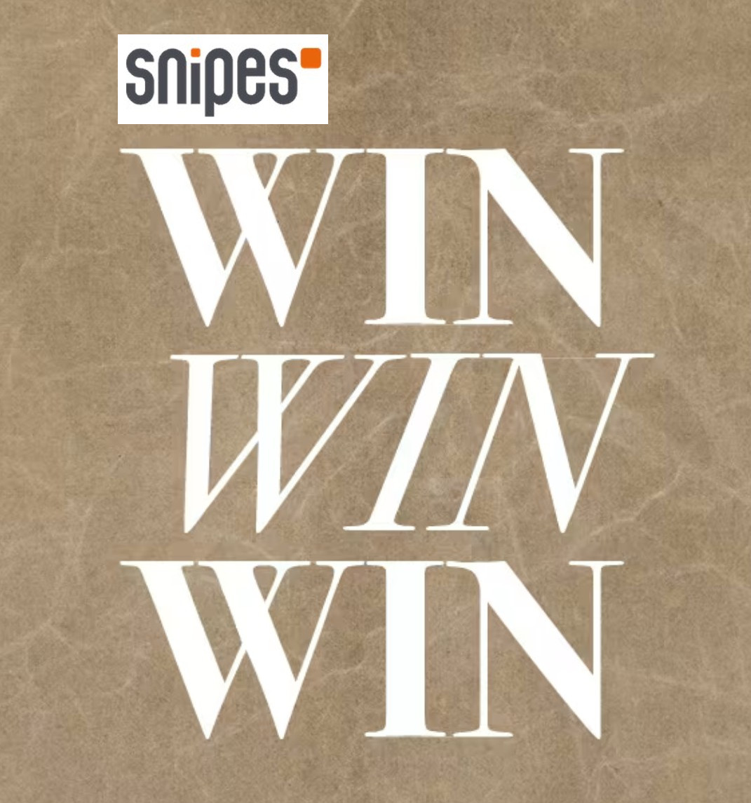 Snipes - Happy Friendship Day: 3x je 2 100€ SNIPES Geschenkkarten [für SNIPES CLIQUE Members; Shop für junge Mode]