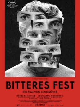 Spielfilm.de - 2 Fanpakete zu "Bitteres Fest" mit jeweils 2 Freikarten, einem T-Shirt (schwarz, Größe L) und einem Tote Bag