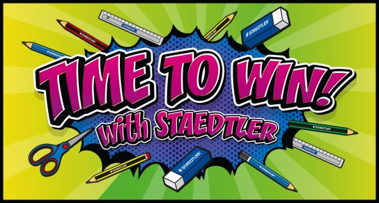 STAEDTLER - 1× Reisegutschein im Wert von je 5.000 €  - 1× Mountainbike im Wert von je 2.500 €  - 15× STAEDTLER Schulstarter-Sets im Wert von je 250 €
