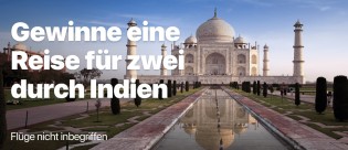tourradar - 5 Tage Reise nach Indien - Goldenes Dreieck Delhi, Agra & Jaipur (ohne Flüge)