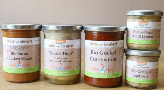 über bio - Gewinnspiel Juli 2026: 3 Geflügel-Produkt-Pakete (je 5 Gläser)
