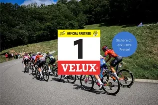 VELUX - 6 x Zwift-Räder im Wert von jeweils ca. 1.200 €, 6 x Goodie-Bags mit Sportartikeln im Wert von jeweils ca. 105 €
