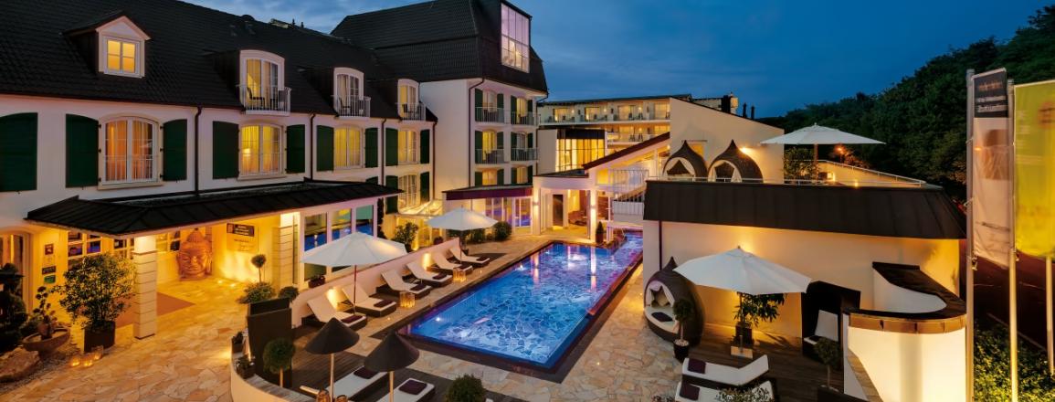 Wellnessfinder - 2 Übernachtungen für 2 Personen im Doppelzimmer Romantik im LifeStyle Resort zum Kurfürsten (Rheinland Pfalz) - Vollpension & Wellnessanwendung