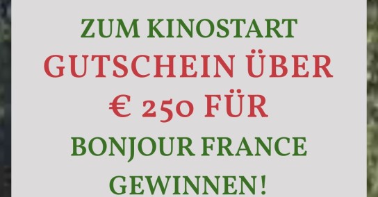 Wiesehoff - Gutschein über € 250 für den Online-Shop von BONJOUR FRANCE