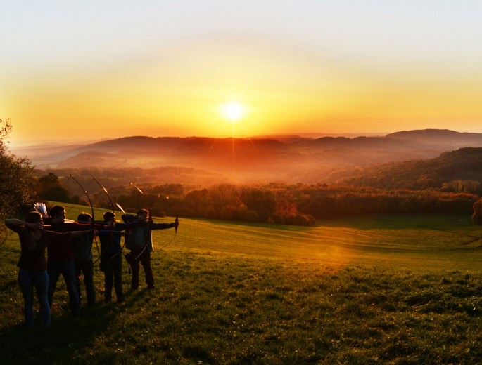 Wochenspiegel - Bogensportkurs auf dem Schaumberg-Parcours mit Abendessen und Übernachtung sowie Frühstück am nächsten Morgen für 2 Personen im Victor’s Seehotel Weingärtner im Saarland