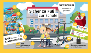 ADAC - 8 Tretroller, 3 Tonieboxen 2, 5 tiptoi® Spiele inklusive Stift, 10 PLAYMOBI-Sets und vieles mehr