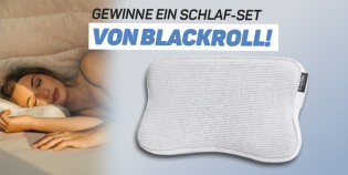 aktiv laufen -  2 Blackroll Schlaf-Sets mit je einem RECOVERY PILLOW und einem PILLOW CASE CLIMATE