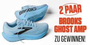 aktiv laufen - zwei Paare des neuen Ghost Amp Schuhe