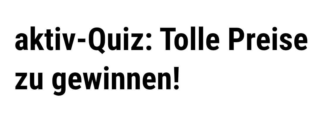 Aktiv Magazin - Eine Bosch Luftpumpe