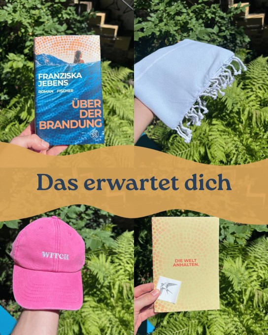 Argon Verlag - argon hörbuch Blogger:innenbox zum Buch von Franziska Jebens 
