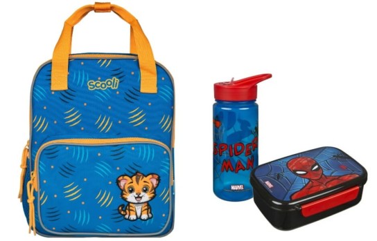 Beyond Pixels - Ein tolles Scooli Kindergartenstart-Set bestehend aus Rucksack, Lunchbox und Trinkflasche