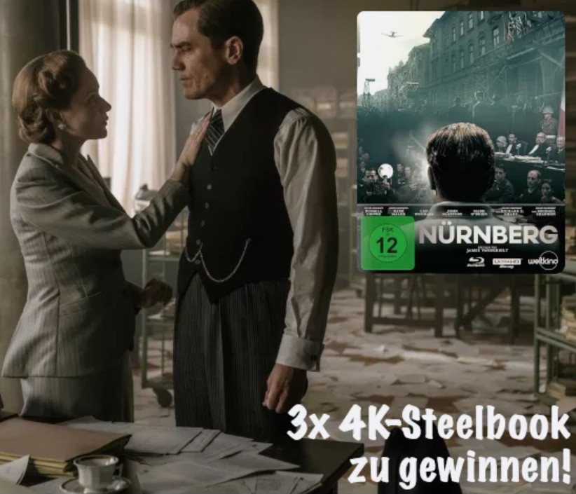 bluray-disc.de - 3x den Film "Nürnberg" auf Ultra HD Blu-ray in 4K im Steelbook