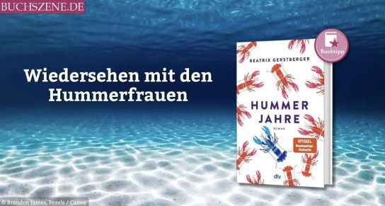 BUCHSZENE - 20 Exemplare „Hummerjahre“ von Beatrix Gerstberger