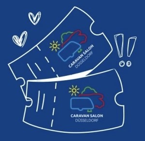 caravaning.info - 10 x 2 Tickets für den CARAVAN SALON 2026 in Düsseldorf. Ein Hauptgewinner erhält on Top 300 € in Bar