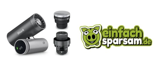 Einfach-Sparsam.de: Gewinne 1 von 3 Shark ChillPill Handventilatoren