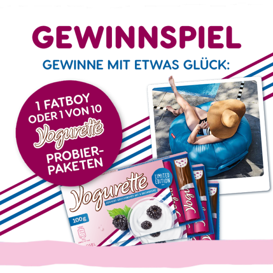 Ferrero - 1 Fatboy oder 1 von 10 Produktpaketen