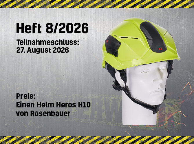 Feuerwehrmagazin - 1x Helm Heros H10 von Rosenbauer