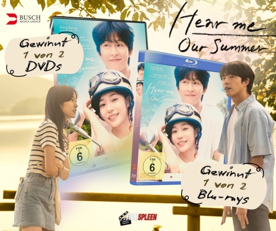 filmspleen - 1 von 2 DVDs oder 1 von 2 Blu-rays von HEAR ME: OUR SUMMER