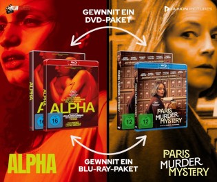 filmspleen - Ein DVD- oder Blu-ray-Paket zu ALPHA & PARIS MURDER MYSTERY | Französisches Double